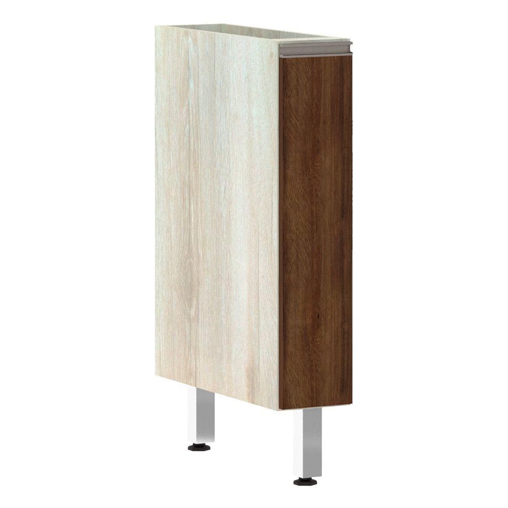 Balcão de Cozinha sem Tampo 15cm 1 Porta Luci Luciane Móveis