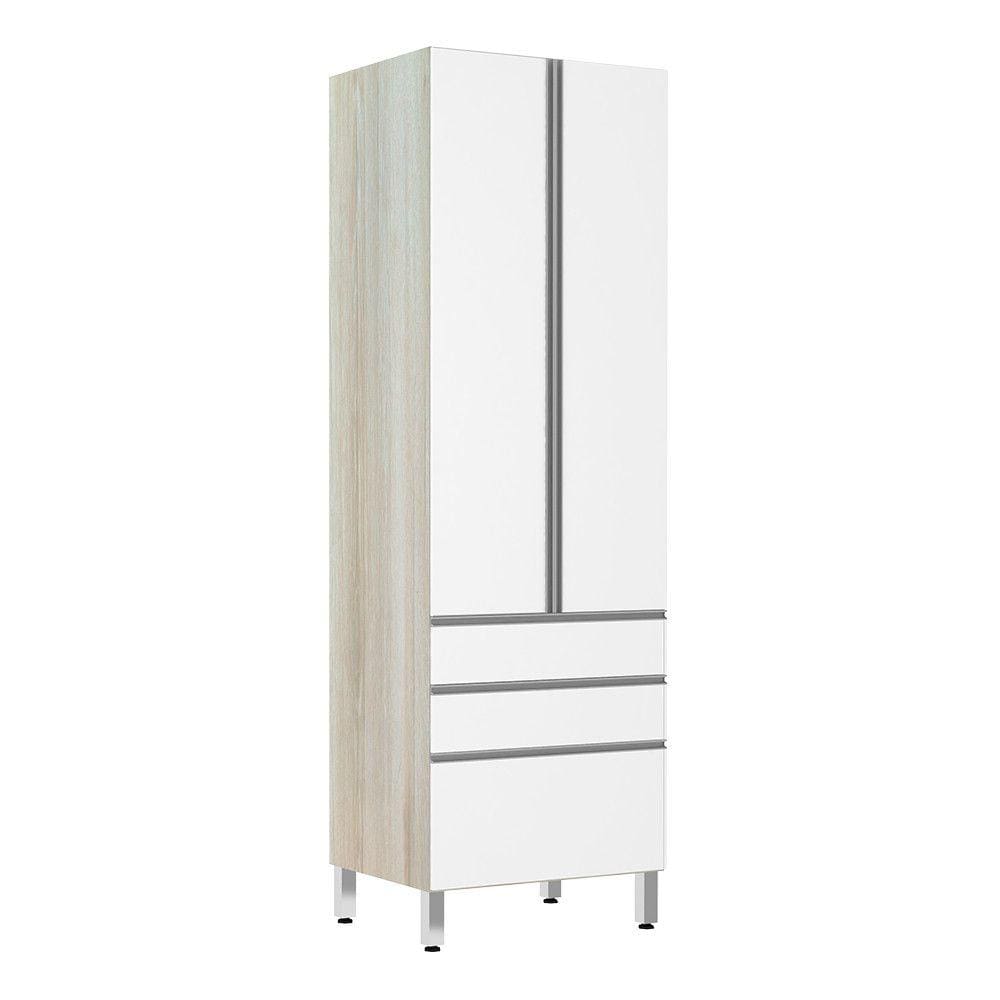 Paneleiro 70cm 2 Portas 2 Gavetas 1 Gavetão Lis Luciane Móveis