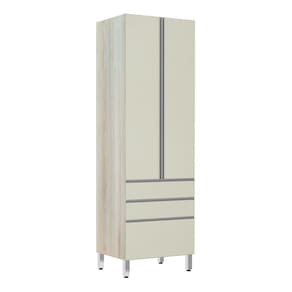 Paneleiro 70cm 2 Portas 2 Gavetas 1 Gavetão Lis Luciane Móveis