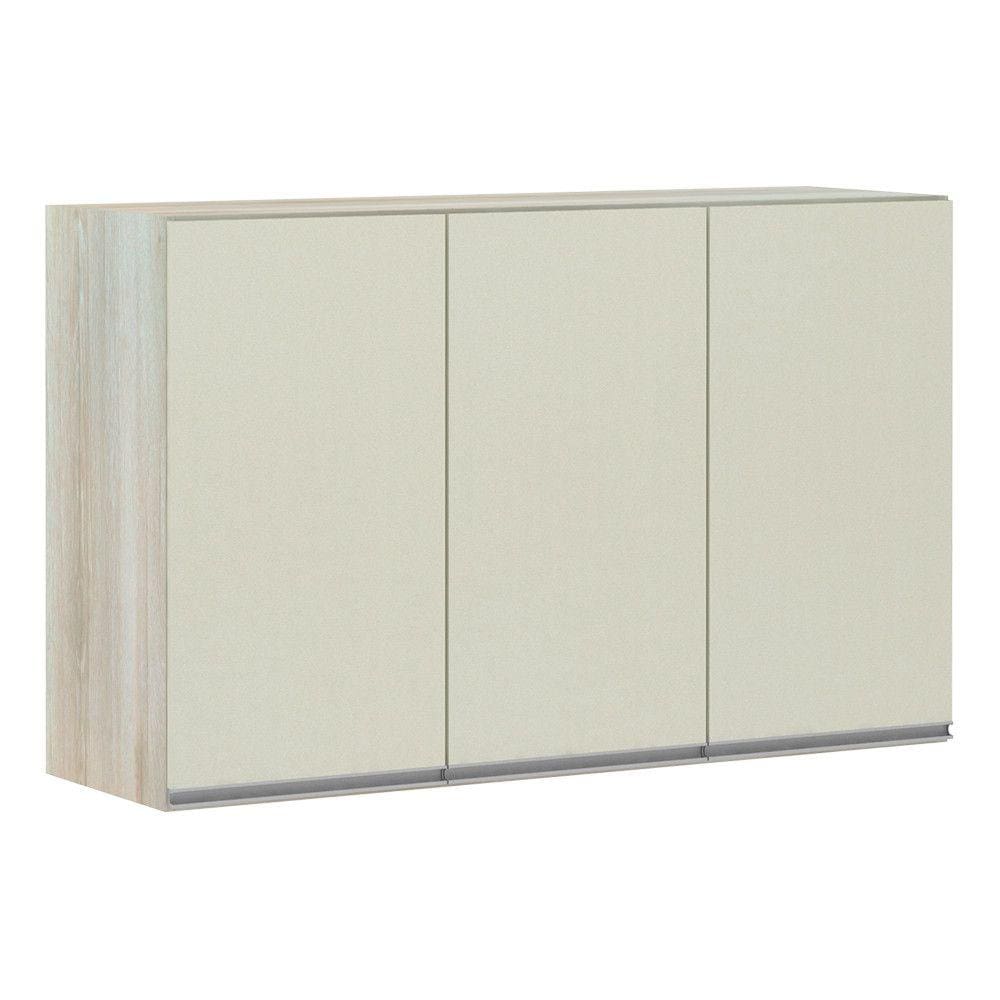 Armário para Cozinha 120 cm 3 Portas Lis Luciane Móveis