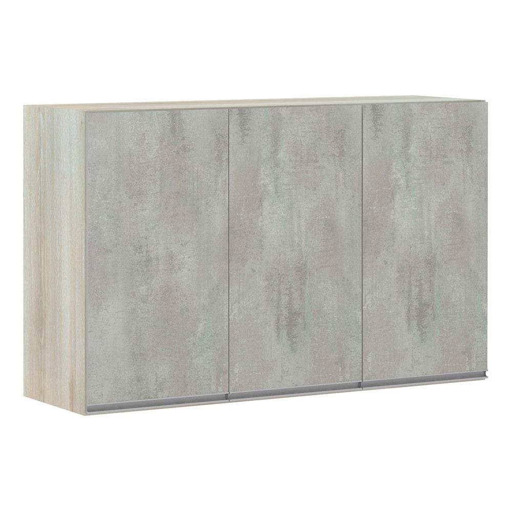 Armário para Cozinha 120 cm 3 Portas Lis Luciane Móveis