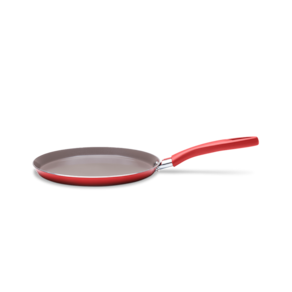 Tapioqueira E Panquequeira Ceramic Life Brinox Easy Ø 22 cm Vermelho