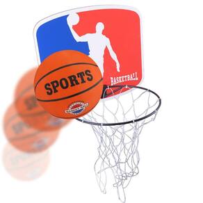 Tabela Cesta Basquete Aro De Ferro + Rede Com Bola Oficial 7