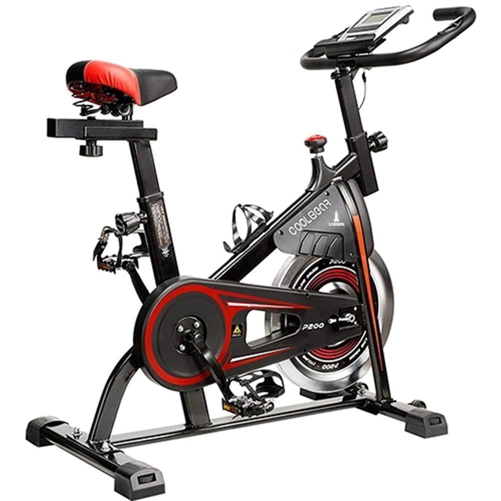 Bicicleta Ergométrica Spinning Lorben Magnética com Display Digital Bike Indoor Casa Academia GT6176-R