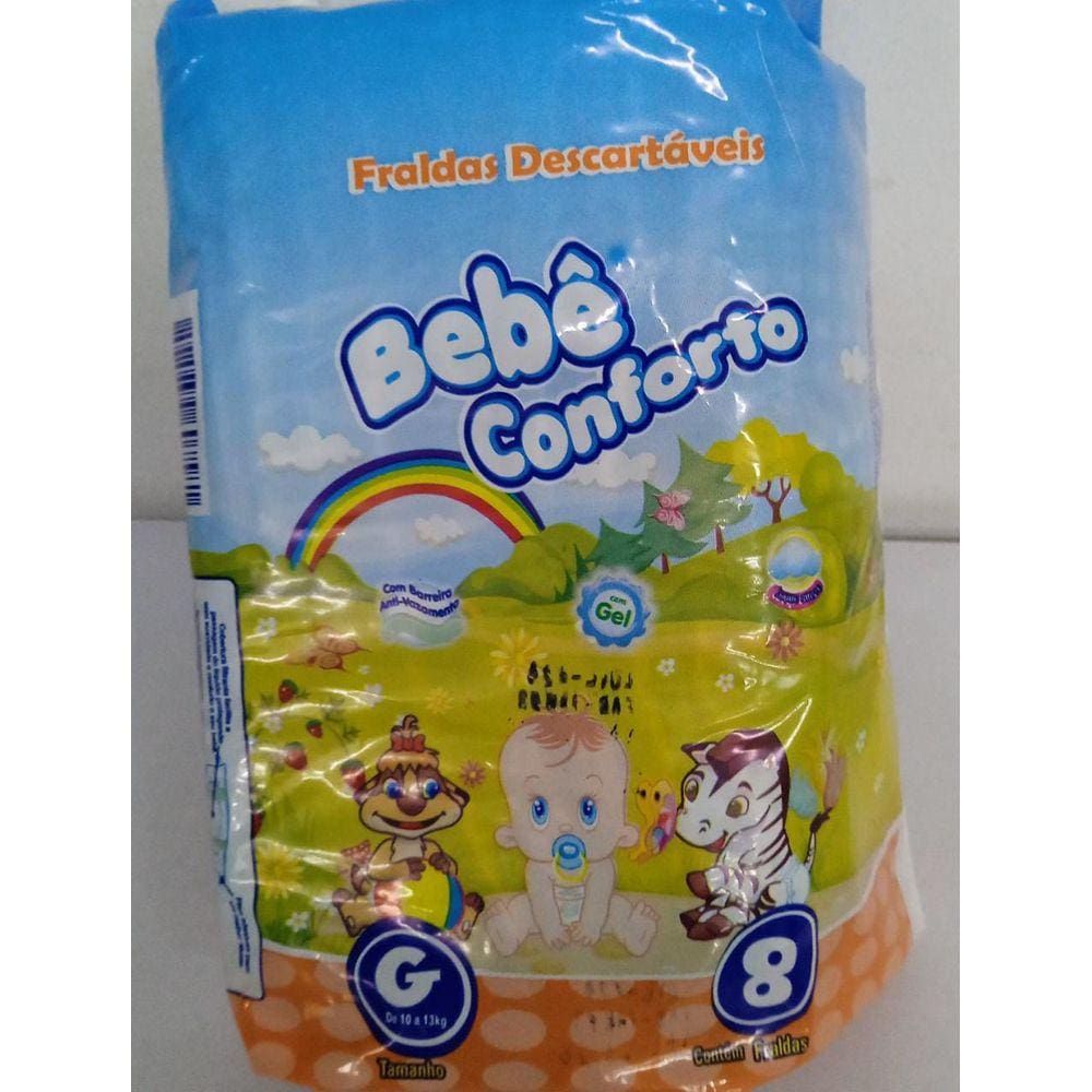 Fralda Infantil Bebe Conforto Mini G C/08