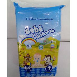Fralda Infantil Bebe Conforto Mini Eg C/07
