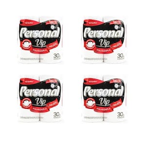 Papel Higiênico Vip Folha Dupla Kit 4