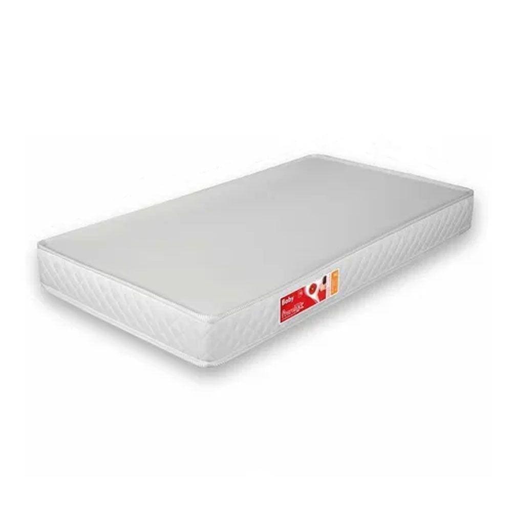 Colchão Berço Baby De Espuma 60x130x12cm Prorelax Branco