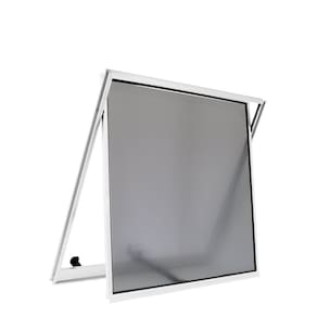 Janela de Alumínio Maxim Ar 60x60cm Hale Esquadrias Branco