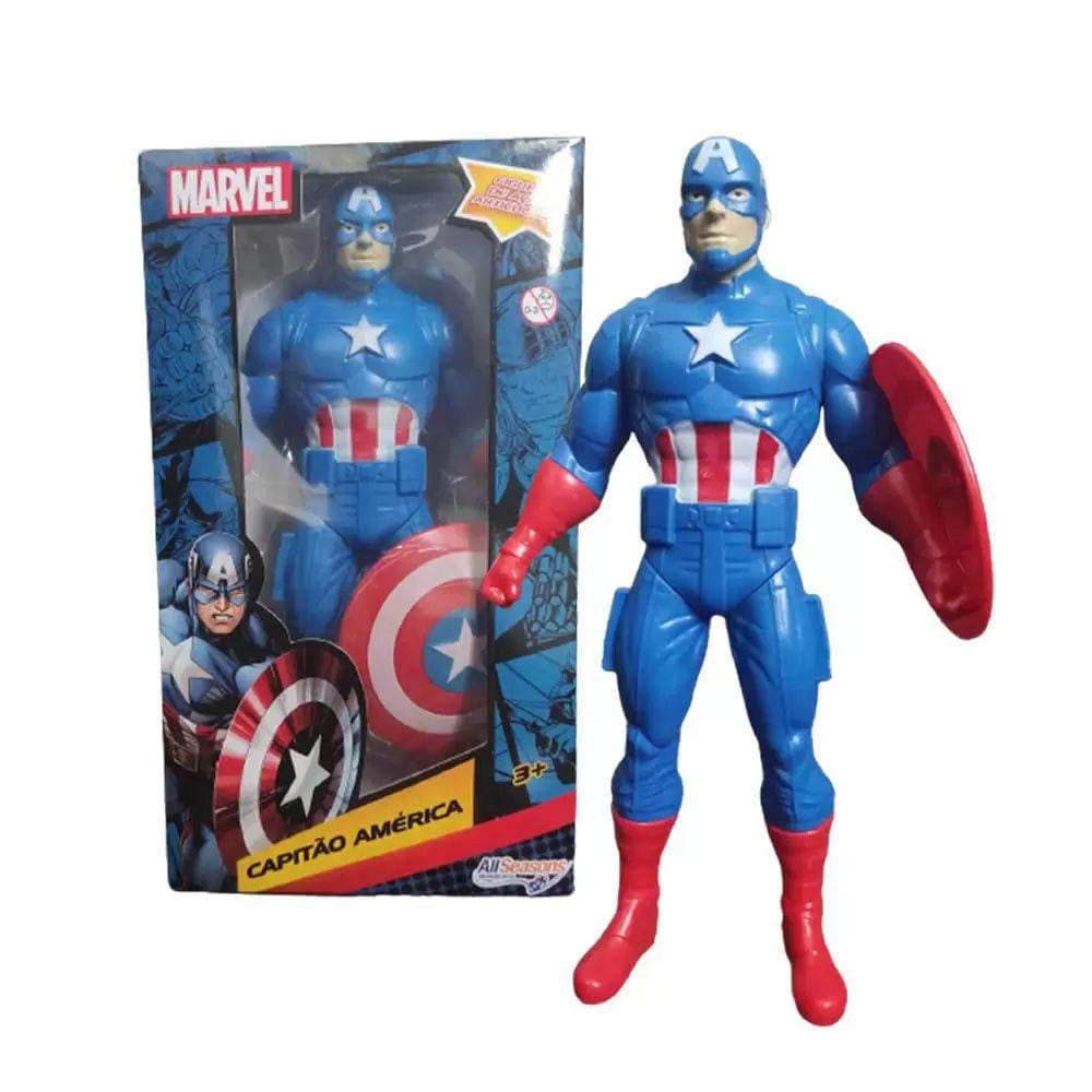 Boneco Marvel 22cm Capitão América All Seasons