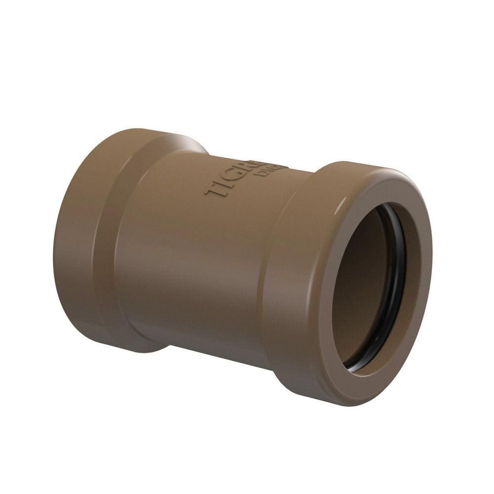 Luva marrom de correr Tigre c/ anéis 20mm   1/2\"