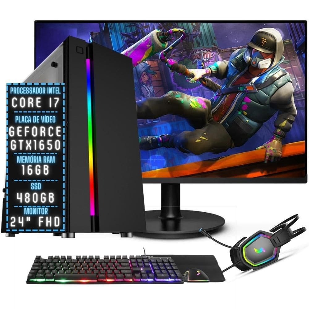 Pc Gamer Completo Intel Core I…