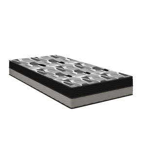 Colchão ISO Dupla Face Solteirão Ortobom 108x198x20cm Cinza/Preto