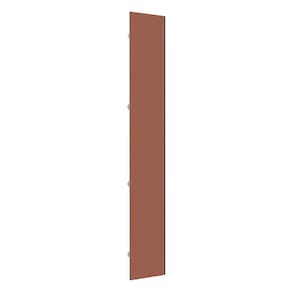 Porta para Closet Individual 40cm com Puxador Perfil Champagne Luciane Móveis