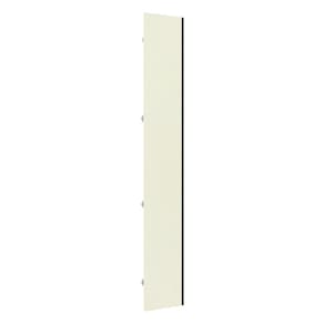 Porta para Roupeiro Closet Canto Individual 40cm Puxador Perfil Inox Luciane Móveis