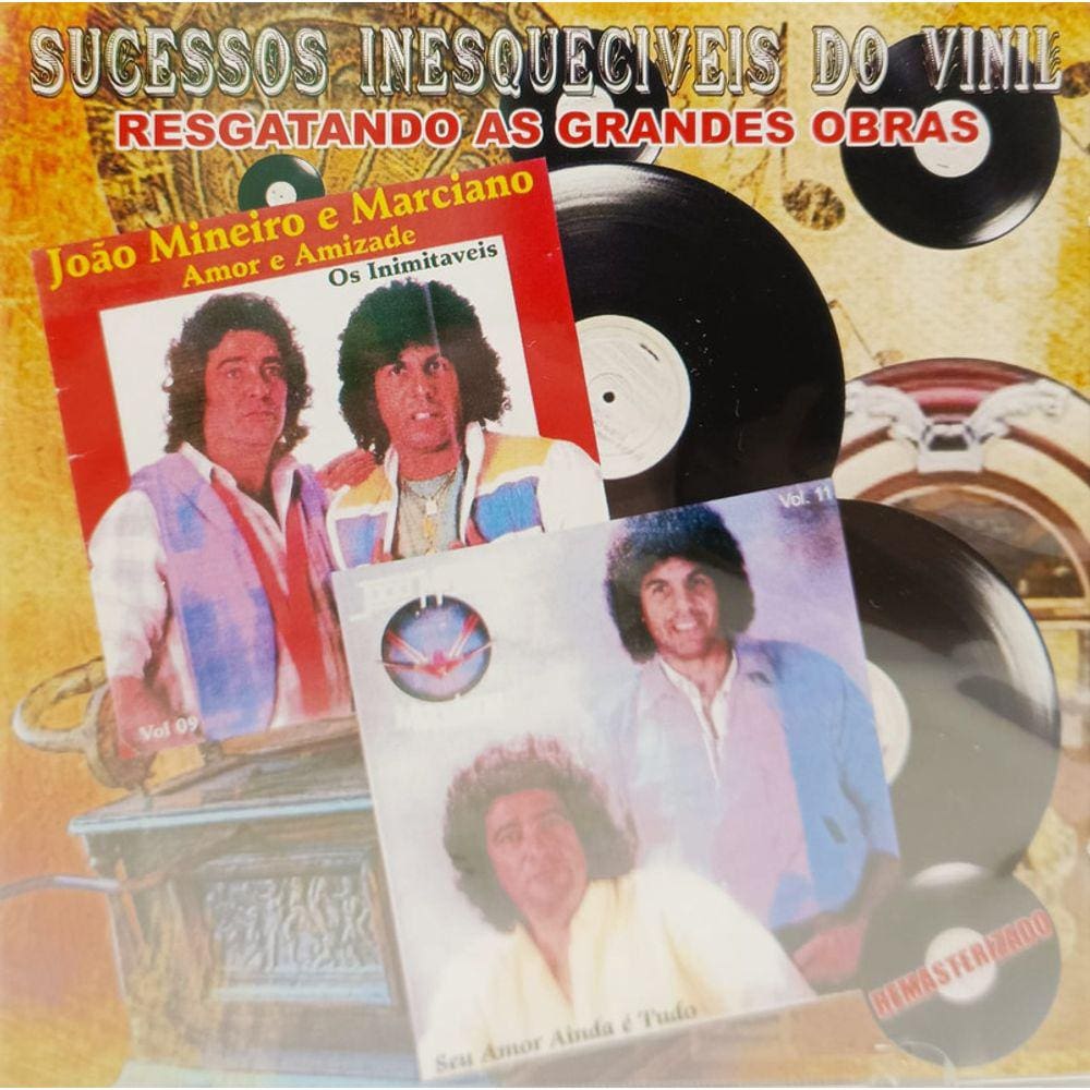 Cd João Mineiro e Marciano- Sucessos Do Vinil (0152)