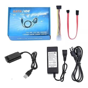 Adaptador Conversor Usb Para Sata Ide Mini Ide Com Fonte