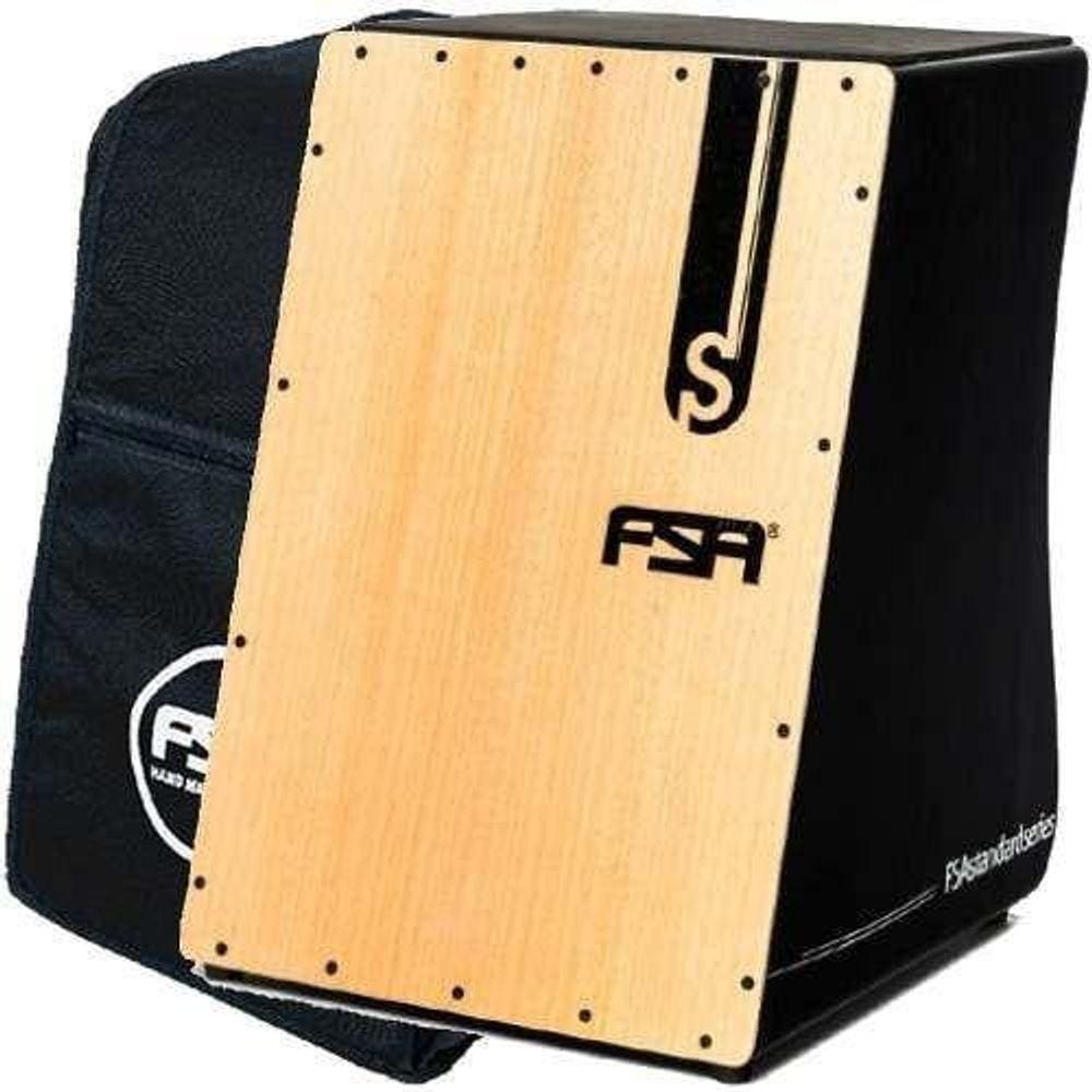 Kit Cajon Inclinado Com Captação Dupla + Capa Fs2501 Fsa