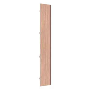 Porta para Roupeiro Closet Canto Individual 40cm Puxador Perfil Inox Luciane Móveis