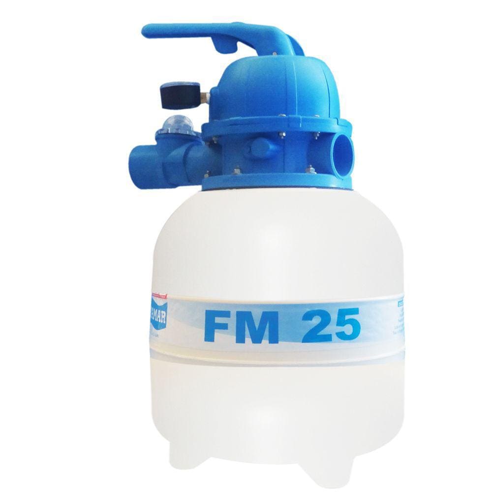 Filtro De Areia Para Piscina Sodramar Fm-25 De 6 Vias