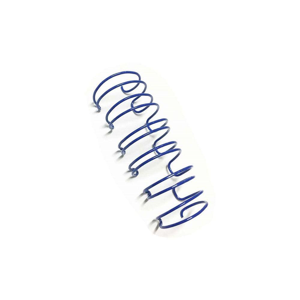 Wire-o Garra Duplo Anel 7/8" para 180 fls A4 2x1 Azul 50 und