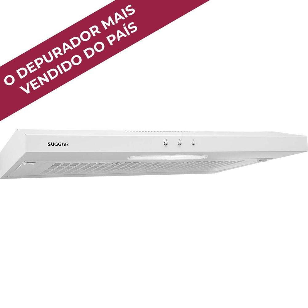 Depurador de ar Slim 80 Cm Bivolt Branco Suggar