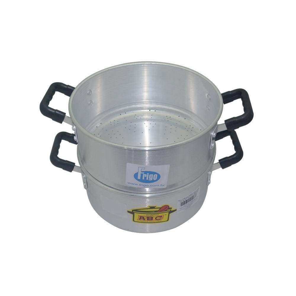 Panela Caçarola Vapor 40 Cm Asa Baquelite - Abc