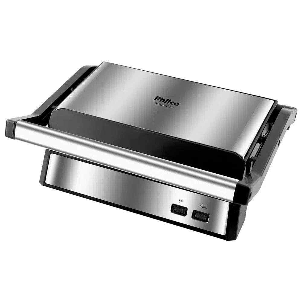 Grill e Sanduicheira Philco Maxx Clean 1000W Inox - PGR21PI