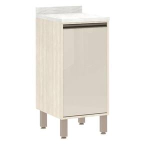 Balcão 1 Porta 40cm com Tampo Linea Luciane Móveis
