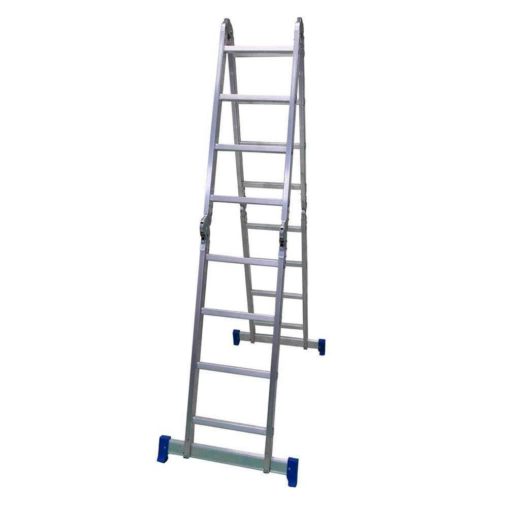 Escada Articulada Pratik Alumínio 13 em 1 2x4 8 Degraus