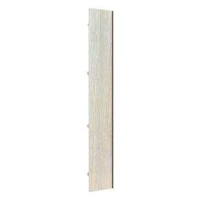 Porta Lateral Closet Individual para Roupeiro 4 Portas com Puxador Perfil Champagne Luciane Móveis