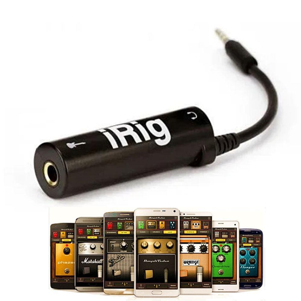 iRig - Interface de áudio p/ Guitarra e Lives No Celular