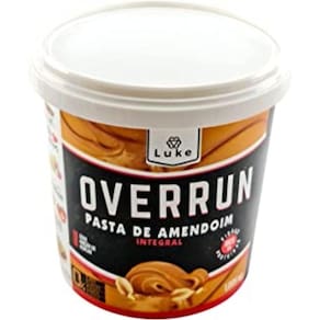 Pasta De Amendoim Integral 500G Overrun