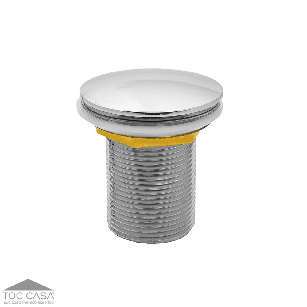 Válvula Click Pop Up Para Tanque Externo Longo Cromado