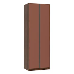 Guarda Roupa Solteiro 2 Portas 3 Gavetas 80 cm Prime Luciane Móveis