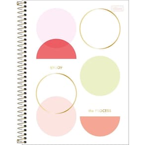 Caderno Espiral Tilibra Universitário Capa Dura Midtown 10 Matérias 160 Folhas - Embalagem com 4 Unidades