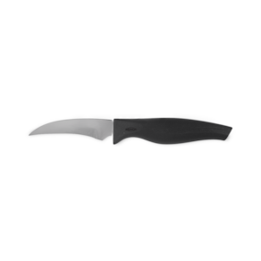 Faca Para Descascar Frutas Brinox Cross 3``18 cm Aço Inox Para Cabo Preto