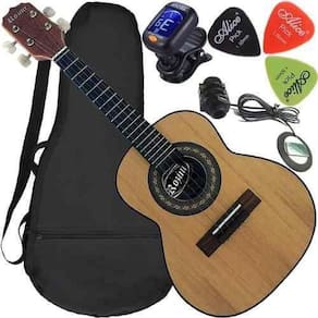 Kit Cavaco Rozini Rc10 Eletroacústico Canhoto Estudante