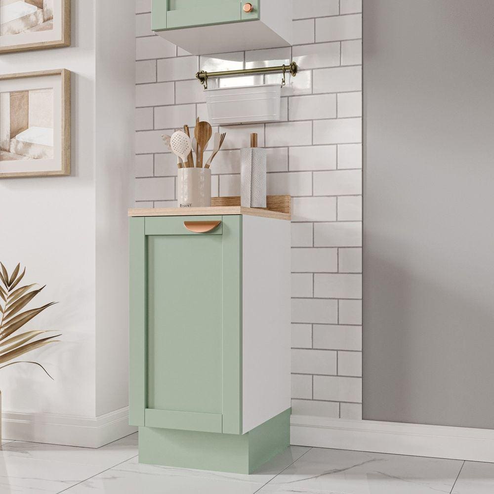 Balcão 1 Porta 40cm Arizona CabeCasa MadeiraMadeira Branco/Menta