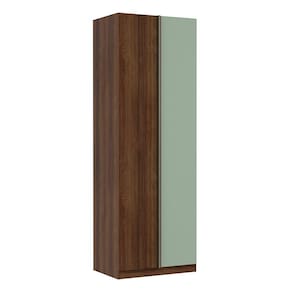 Guarda Roupa Canto Reto 1 Porta 80cm Prime Luciane Móveis