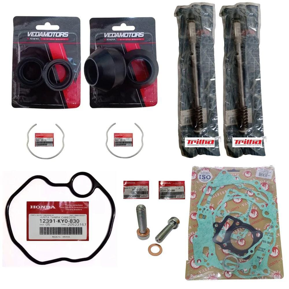 Kit Revisão Titan 125 2000 Á 2004 Fan 125 2005 Á 2008