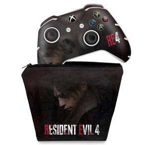 Capa Xbox One S Slim Anti Poeira - Resident Evil 4 Remake