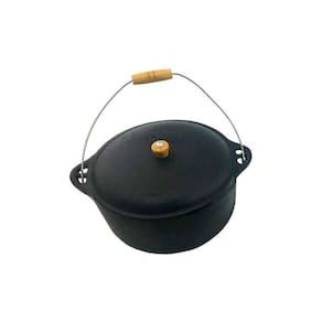 Panela Ferro Fundido N20 Caldeirao Antigo 3 L 27,5x16cm
