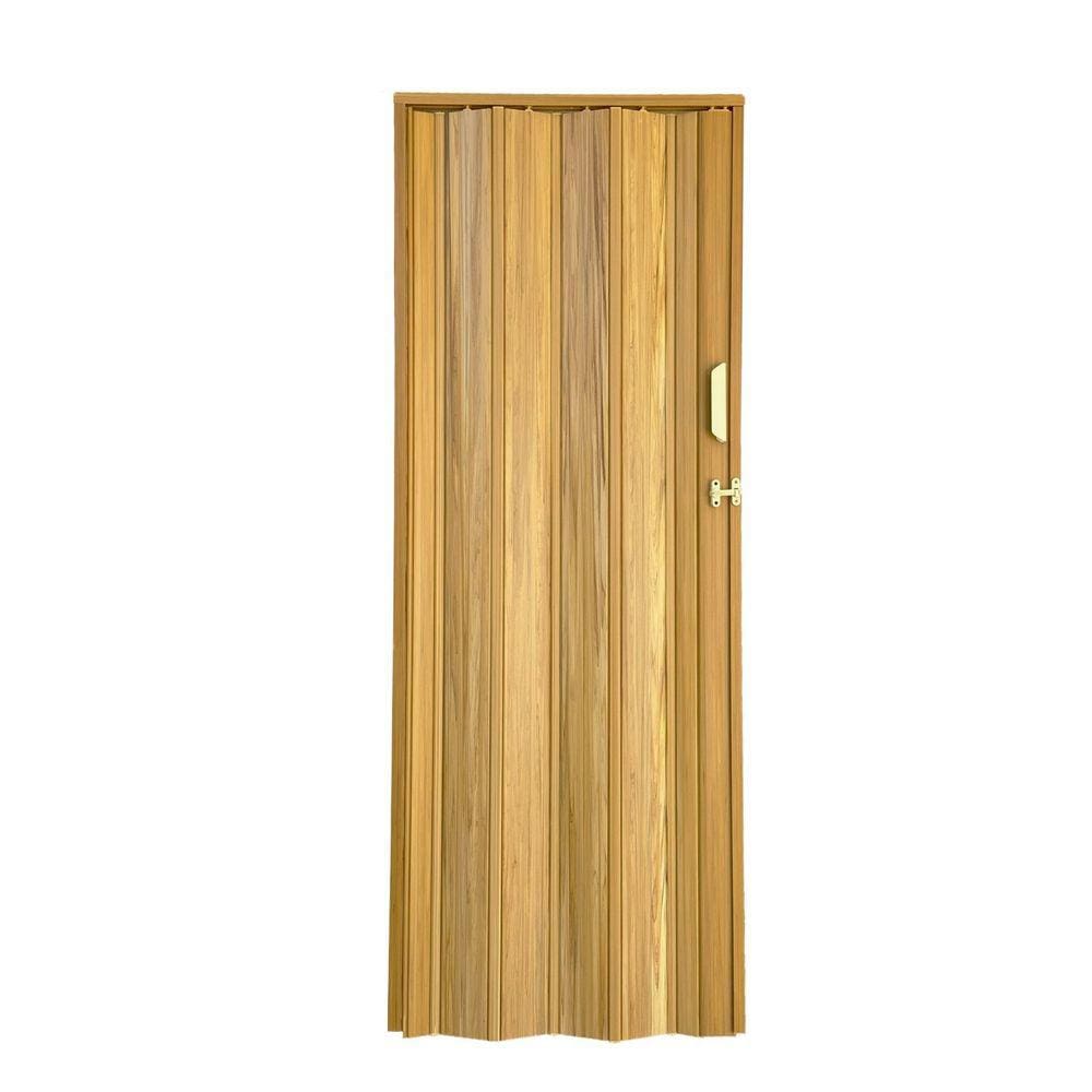 Porta Sanfonada de PVC 210x84cm Bariri Cerejeira