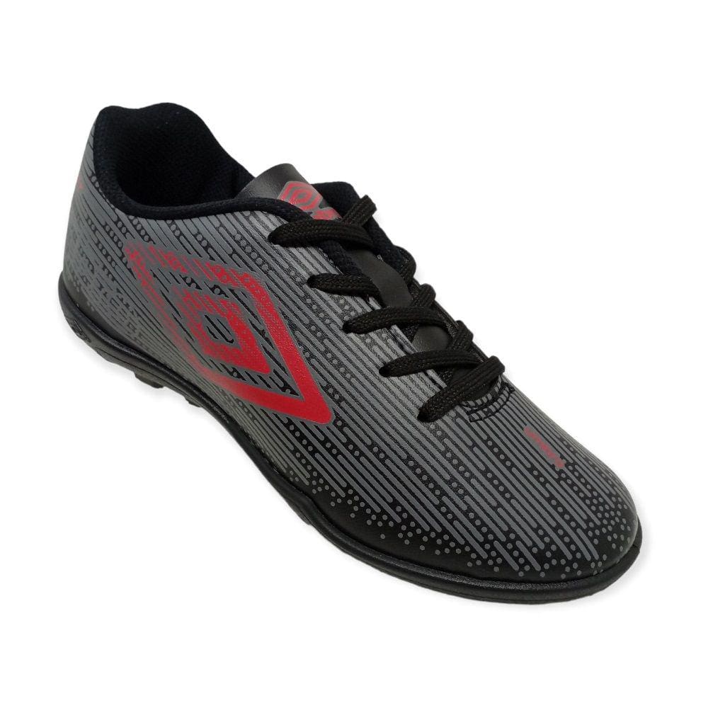 Chuteira Society Umbro Fast Jr Preto/Grafite