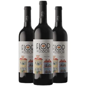 Vinho Tinto FLOR DE LISBOA 750ml (3 unidades)