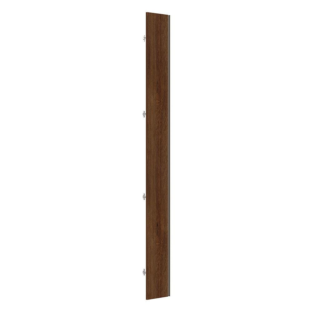 Porta para Closet Individual 25cm com Puxador Perfil Champagne Luciane Móveis