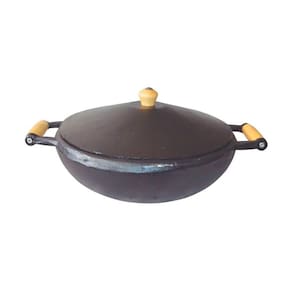 Panela Ferro Fundido Muqueca Grande 4 Litros 41,5x32,5x15cm