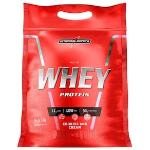 Nutri Whey Concentrado Isolado Proteina Cookies 1,8kg Refil - Integralmedica