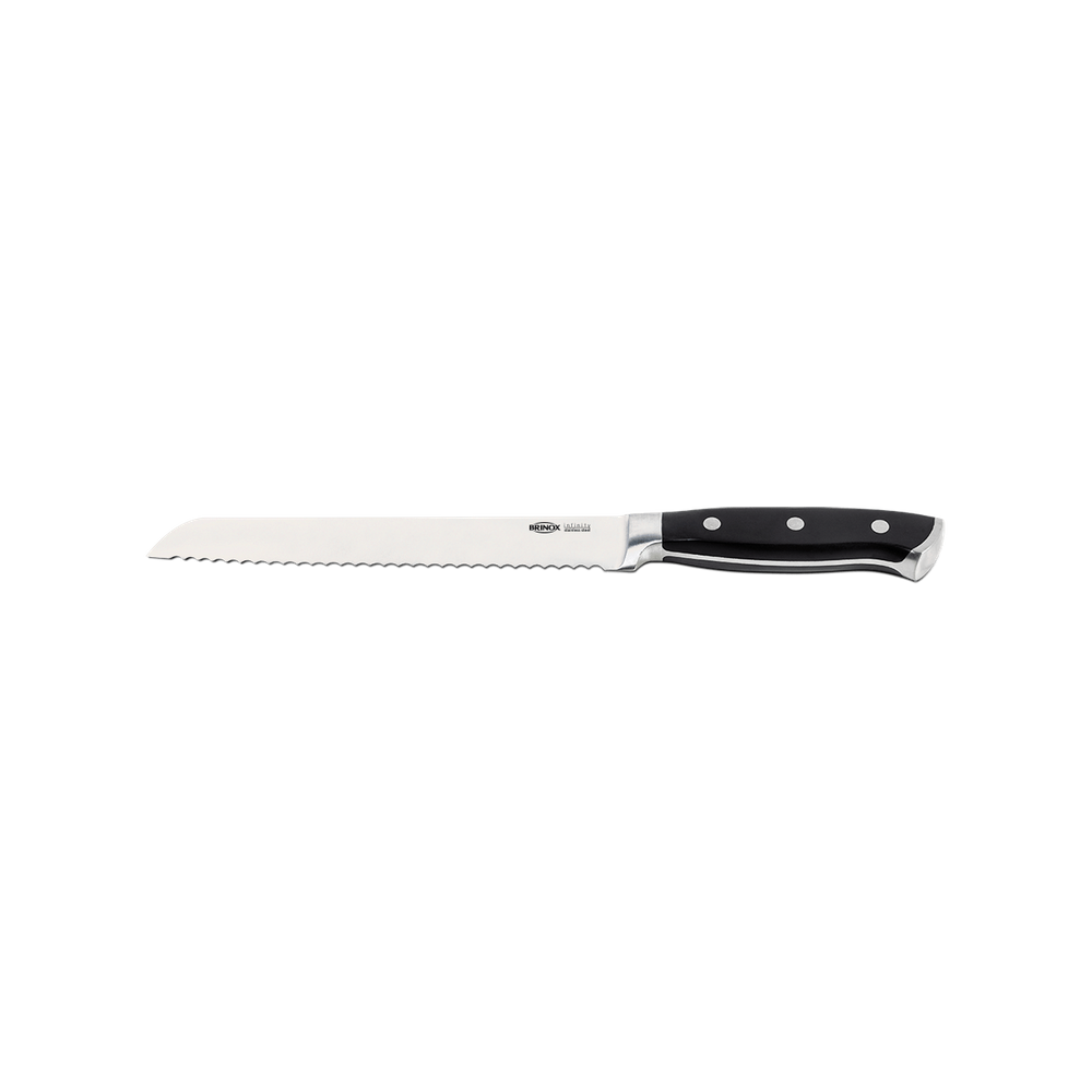 Faca Para Pão Brinox Infinity 8`` 32 cm Aço Inox